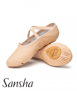 Sansha - Pro1L 가죽슈즈 (핑크)