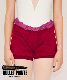Bullet Pointe - Shorts (Red/Fuchsia)