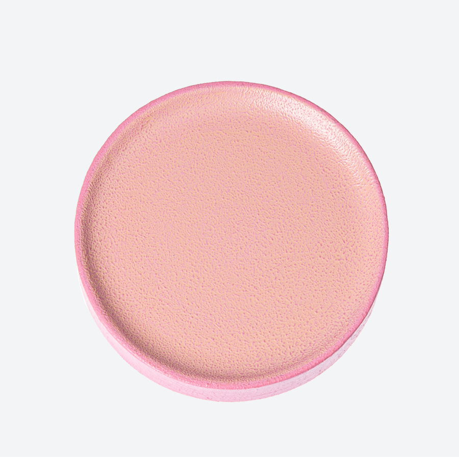 concave plate 160 pink beige